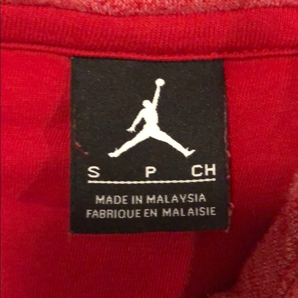 Jordan Short sleeve hoodie Size Small - Picture 2 of 2